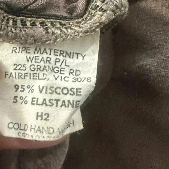 XS RIPE Maternity Shirt Light Brownish - Picture 8 of 14